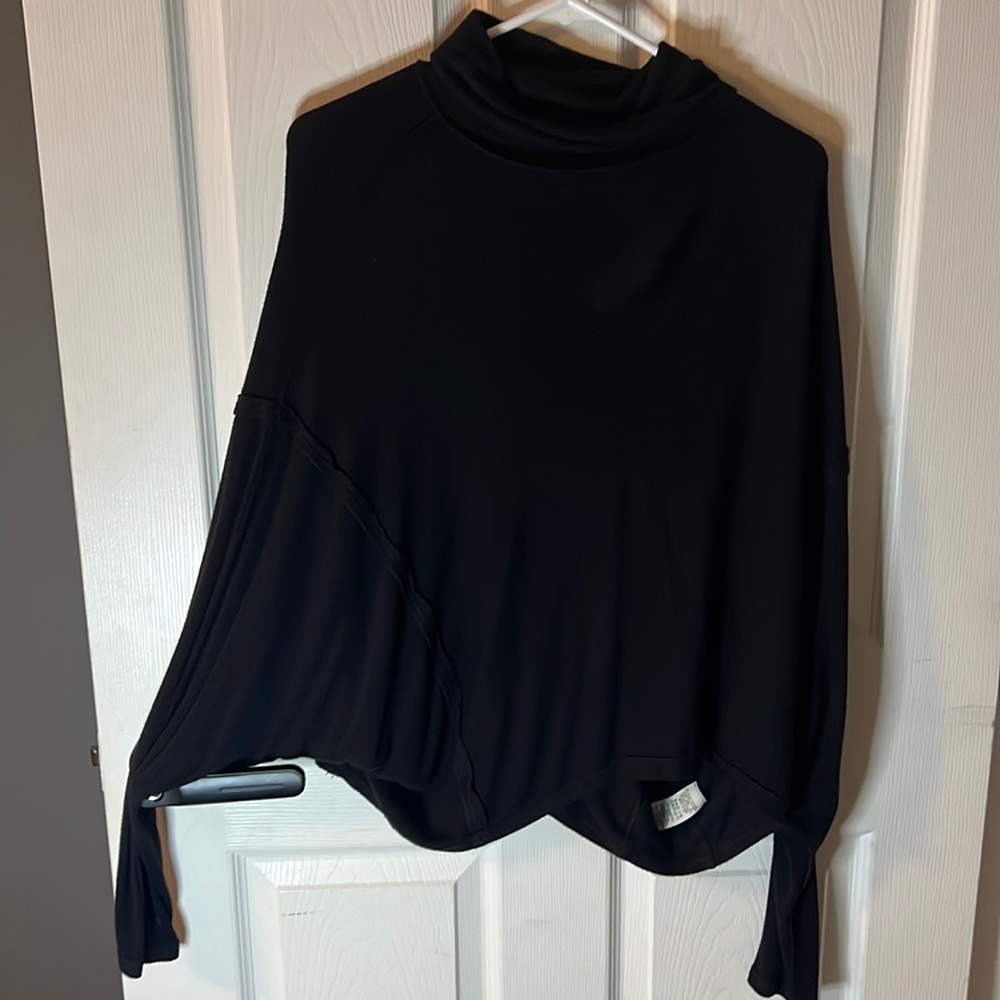 We the free flowy black tunic